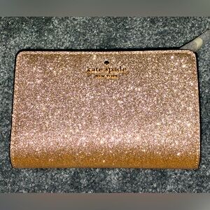 Kate Spade glitter wallet